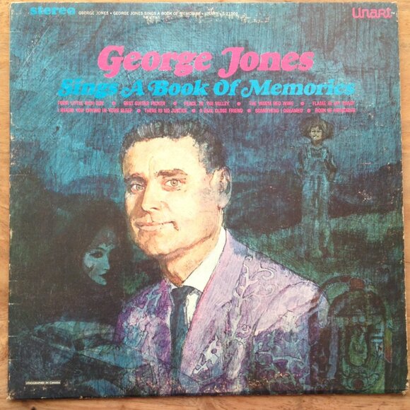 George Jones Sings a Book of Memories Vinyl Record LP 1967 - Picture 1 of 1